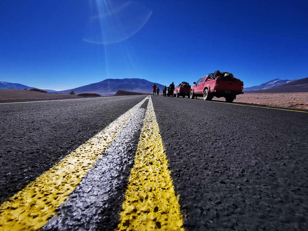 Пустынные дороги пустыни Атакама