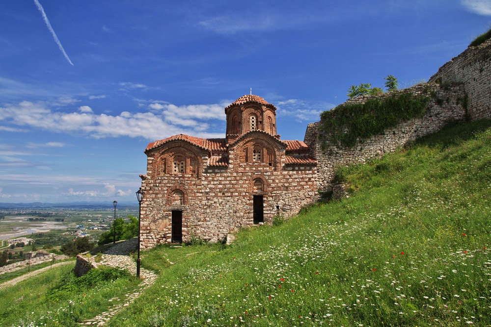 The ancient city of Berat in Albania