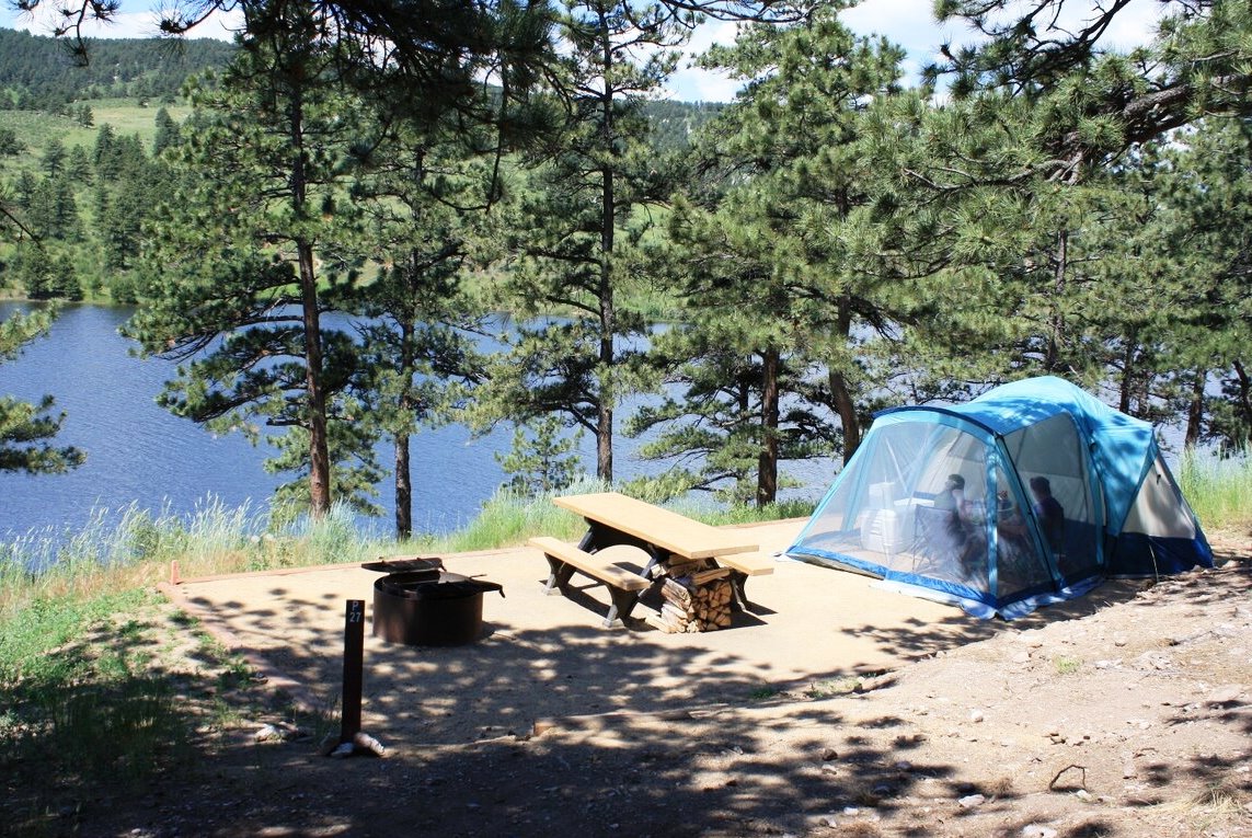 отдыха с палатками
