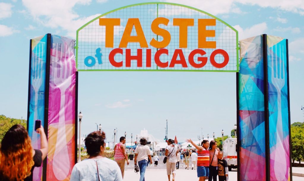 Фестиваль еды и музыки «Вкус Чикаго»